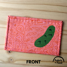 Load image into Gallery viewer, Coral Pickle Mug Rug