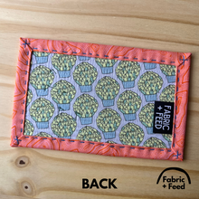 Load image into Gallery viewer, Coral Pickle Mug Rug