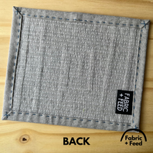 Load image into Gallery viewer, Indigo and Linen 05 Mug Rug