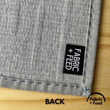 Load image into Gallery viewer, Indigo and Linen 07 Mug Rug