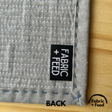 Load image into Gallery viewer, Indigo and Linen 08 Mug Rug